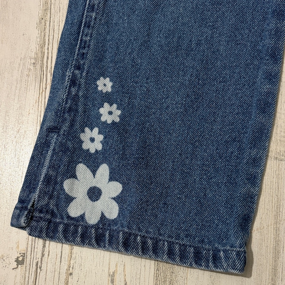 Vintage Kids Jeans with Winnie The Pooh and Floral Design - Picture 3 of 11